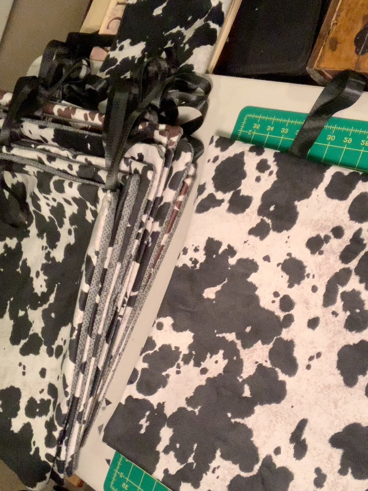 ADULT Black Cowhide Velvet Cover